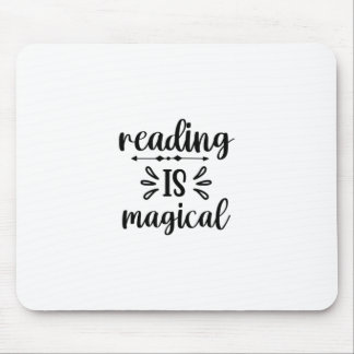 Reading Art Reading Is Magical Mouse Mat