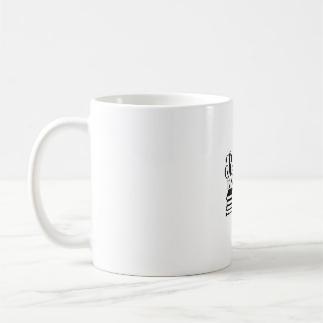 Reading Art Reading Is My Jam Coffee Mug (Left)
