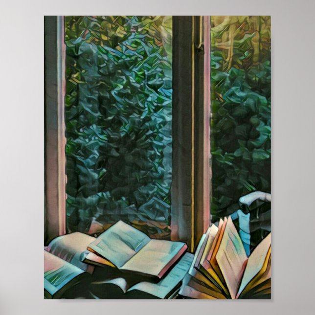 Reading artwork gift poster (Front)