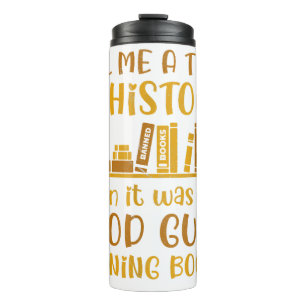 Reading Banned Books Reader Read Banned Books For Thermal Tumbler