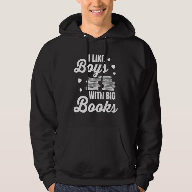 Reading  Book Literature Library Hoodie (Front)