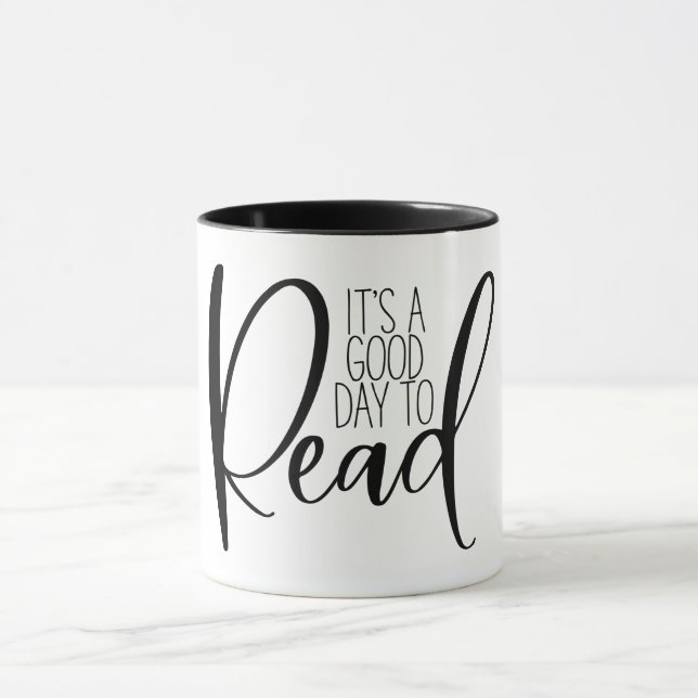 Reading Book Lover Mug (Center)