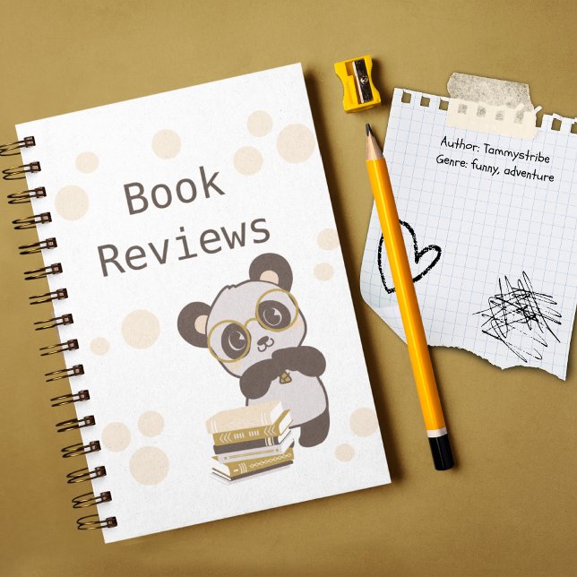 Reading Book Review Notebook  (Reading Collection Notebook Journal Panda)
