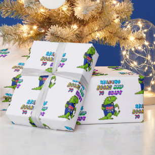 Reading Books Help To Shape Minds Wrapping Paper