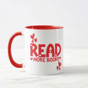 Reading Books Love  Mug