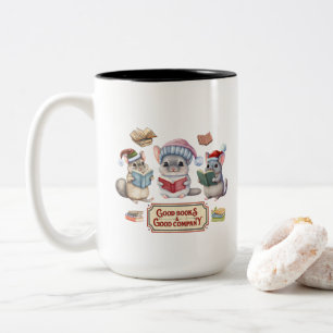 Reading Books Mug