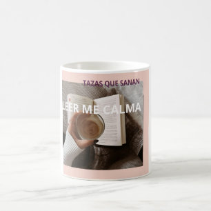 Reading Calms Me Coffee Books Healing Mug