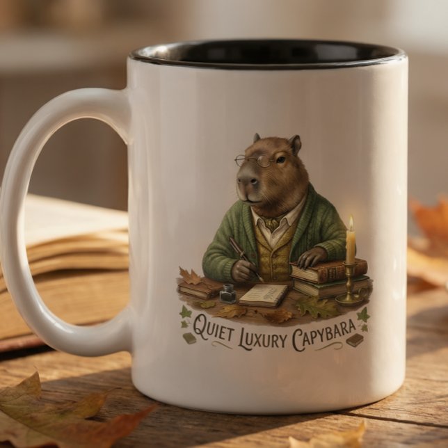 Reading Capybara Mug – Cute Book Lover Coffee Cup  (Creator Uploaded)
