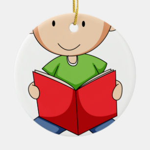 Reading Ceramic Tree Decoration