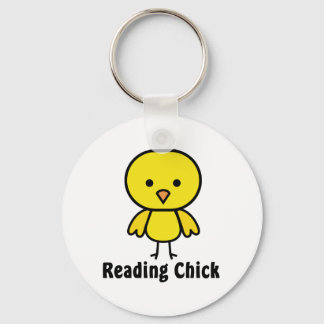 Reading Chick Key Ring