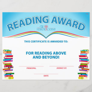 Reading Counts Award