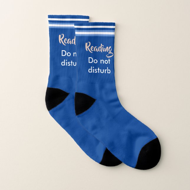 Reading Do Not Disturb Socks (Pair)