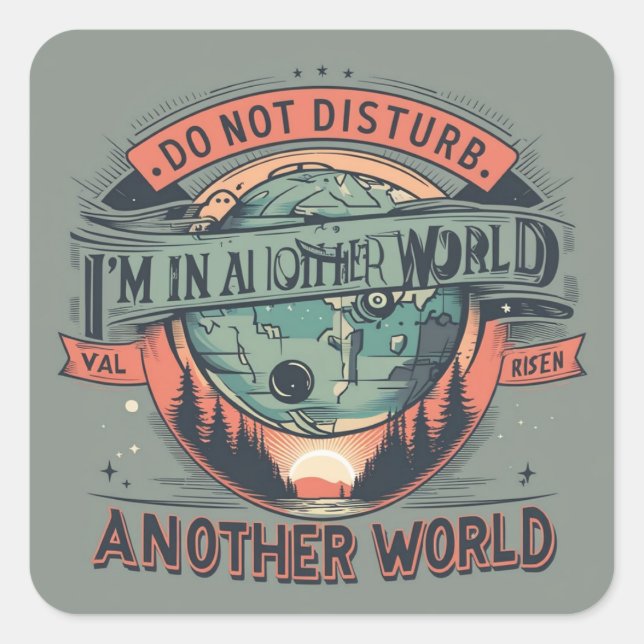 Reading Escape Sticker (Front)