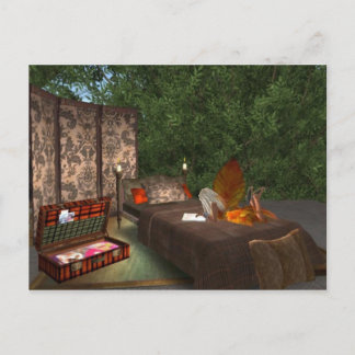 Reading Fairytales Postcard