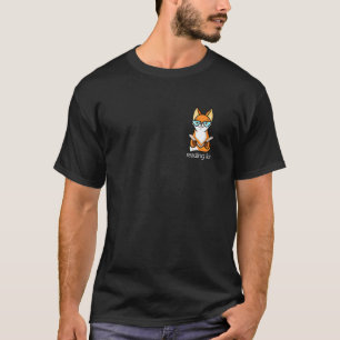 Reading Fox Books Fox Reading Rat Literature Libr T-Shirt