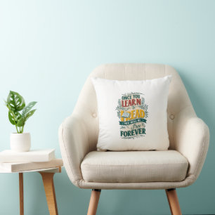 Reading Freedom Pillow