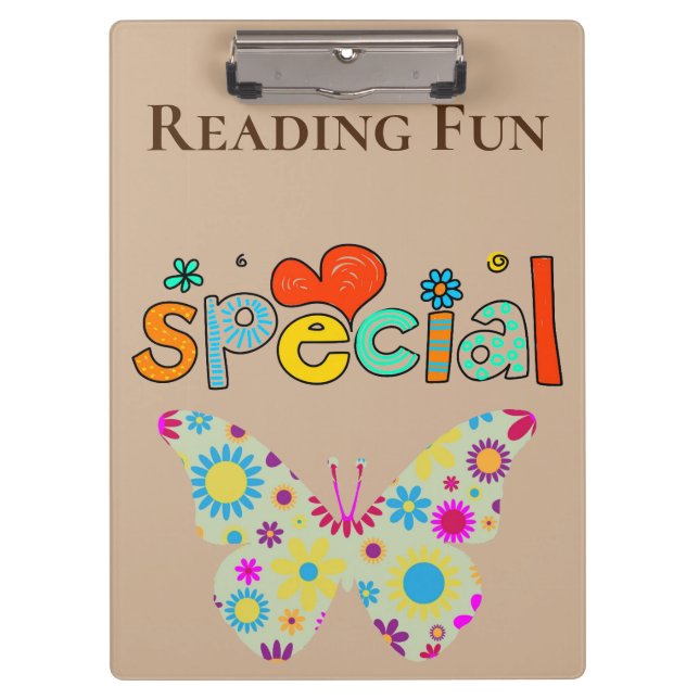 Reading Fun Clipboard (Front)