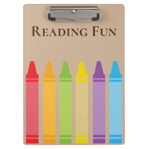 Reading Fun Clipboard