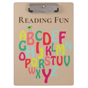 Reading Fun Clipboard