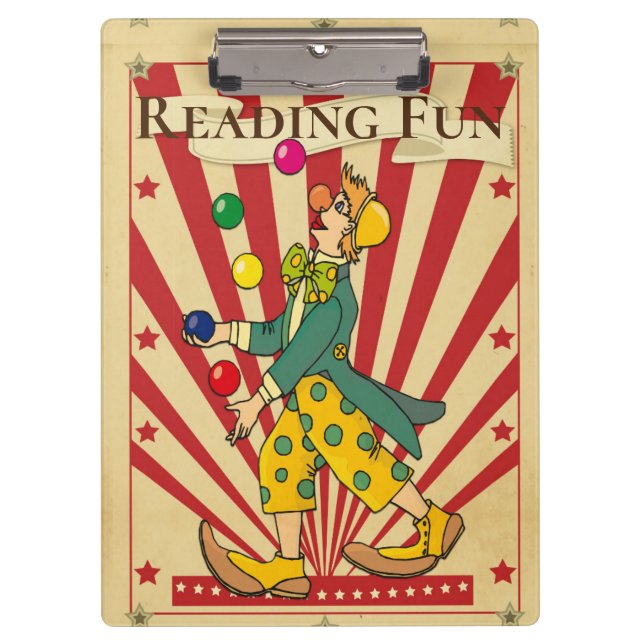 Reading Fun Clipboard (Front)