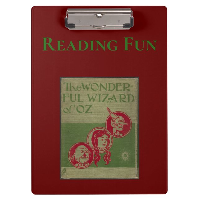 Reading Fun Clipboard (Front)