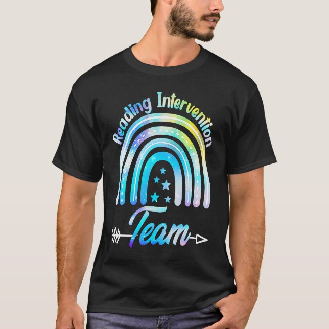 Reading Intervention Team Science Of Reading Teach T-Shirt (Front)