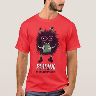 Reading is adventure funny teacher T-Shirt