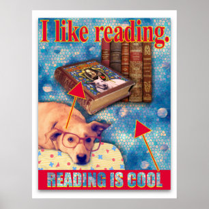READING IS COOL POSTER