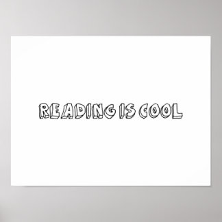 Reading is Cool Poster