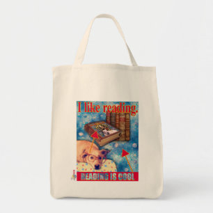 READING IS COOL TOTE BAG