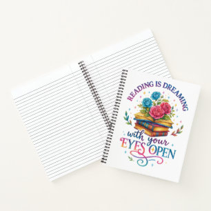 Reading Is Dreaming....  Notebook