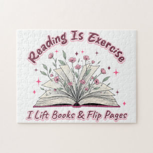 Reading Is Exercise.... Jigsaw Puzzle