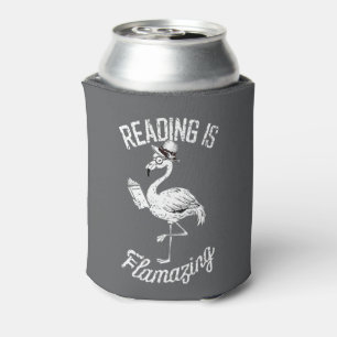 Reading Is Flamazing Can Cooler