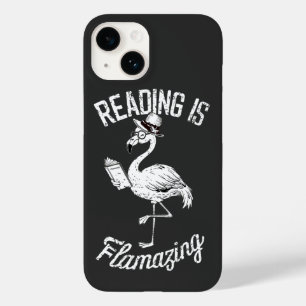 Reading Is Flamazing Funny Book Reading Lovers  Case-Mate iPhone 14 Case