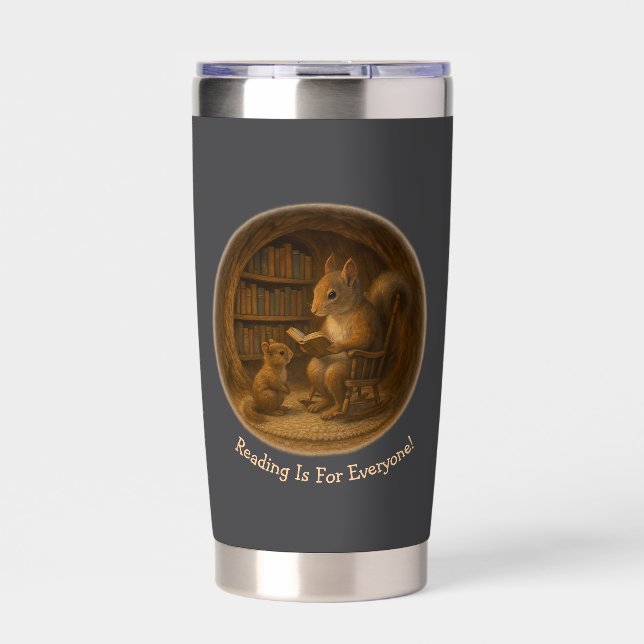 Reading Is For Everyone Insulated Tumbler (Front)