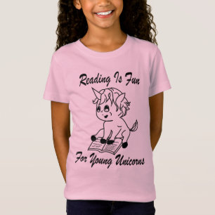 Reading Is Fun For Young Unicorns Tee - BL