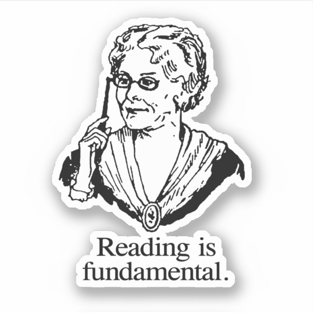 Reading is fundamental (Front)