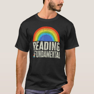 Reading Is Fundamental Geeky Bookworm Poetry Litre T-Shirt