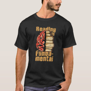 Reading Is Fundamental Geeky Bookworm Poetry Litre T-Shirt