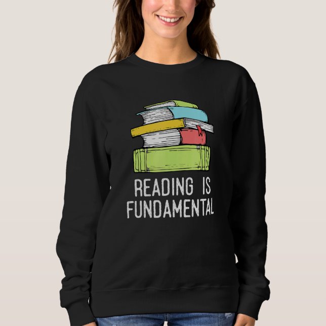 Reading is Fundamental Reading Teacher Reader Book Sweatshirt (Front)