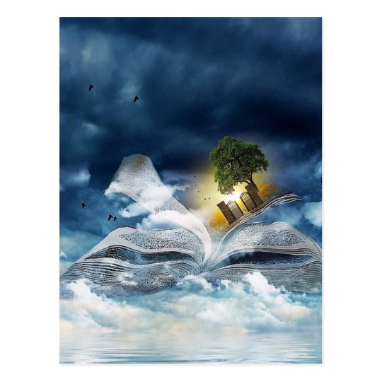 Reading is Heavenly - Customise Me! Postcard