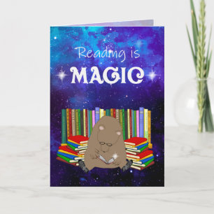 Reading is Magic Birthday Card