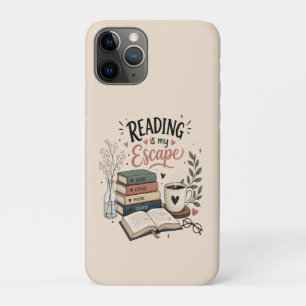 Reading Is My Escape - Cosy Book Lover Planner iPhone 11 Pro Case