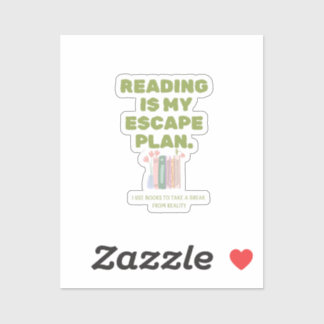 Reading is My Escape Plan - Cozy Book Lover's Desi