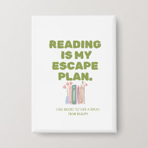 Reading is My Escape Plan - Cozy Book Lover's Desi