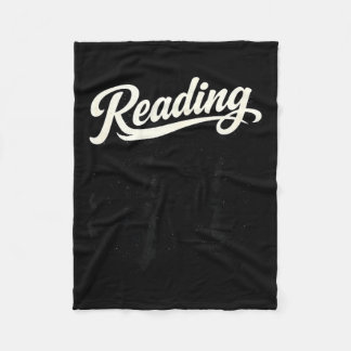 Reading is my favourite sport book lover humour fleece blanket