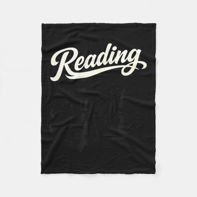 Reading is my favourite sport book lover humour  fleece blanket (Front)