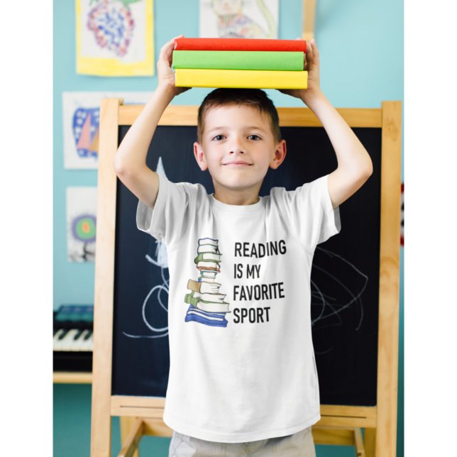Reading is My Favourite Sport T-Shirt (Creator Uploaded)
