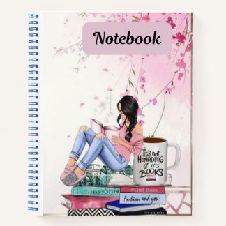 Reading is My Happy Place - Notebook