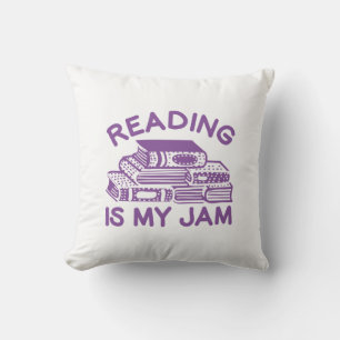 Reading Is My Jam Cushion